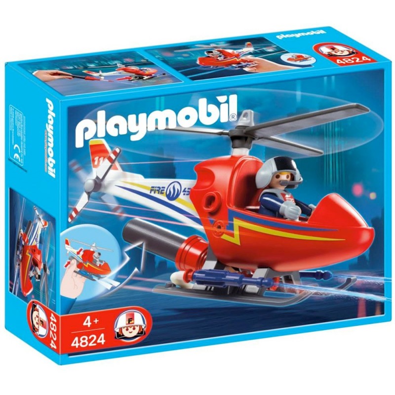 4824 - Helicóptero Prevención de Incendios - Playmobil