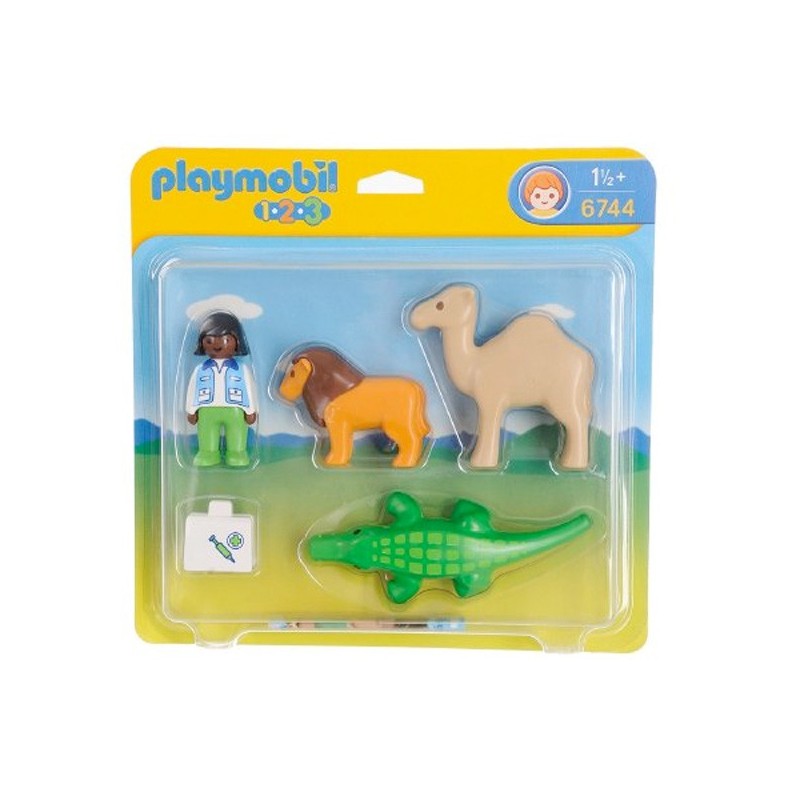 6744 - Veterinario Animales - 1.2.3 Playmobil