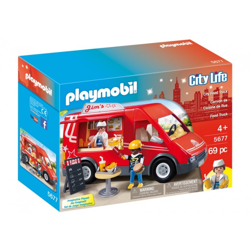5677 - Furgoneta Comida Rápida - Playmobil USA