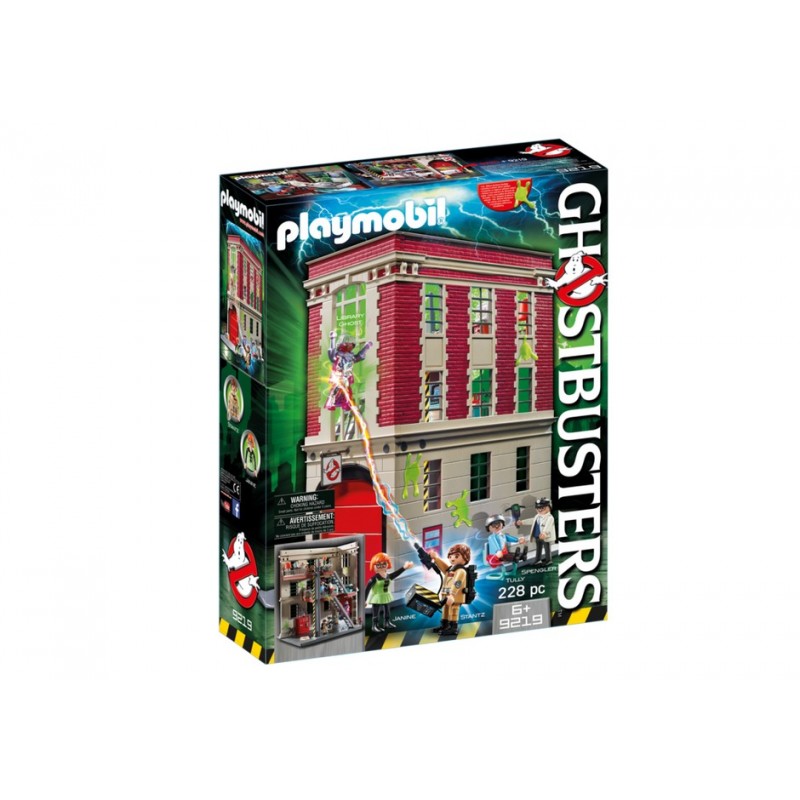 9219 - Cuartel Parque de Bomberos Ghostbusters - Playmobil