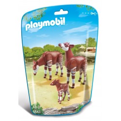 6643 - Familia Okapis - Playmobil
