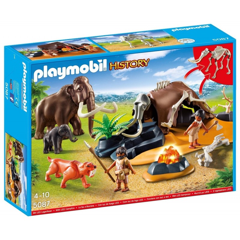 5087 - Campamento Edad de Piedra - Playmobil