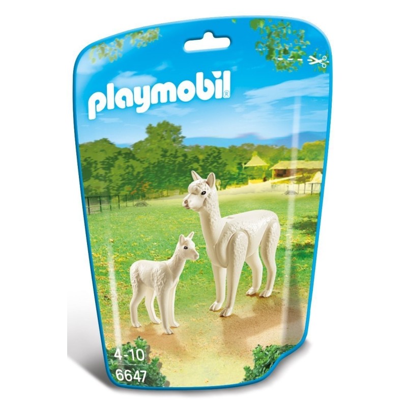 6647 - Alpaca con Bebé - Playmobil