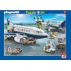 Puzzle Playmobil Aeropuerto y Comisaría 56766