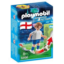 6898 - Jugador Fútbol Inglaterra - Playmobil