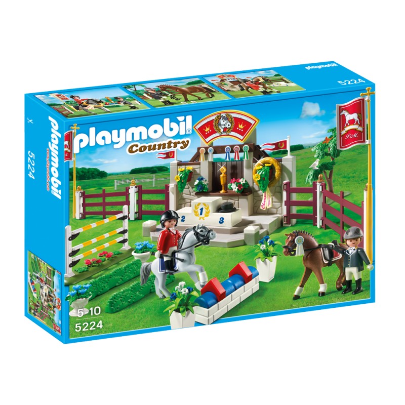 5224 cavalli da competizione - paese di Playmobil