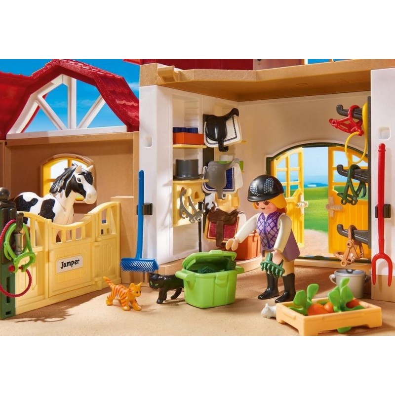 6926 - Granja de Caballos - Playmobil