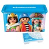 064672 - Caja Ordenación  23L + Bandeja Compartimentos Piezas - Playmobil