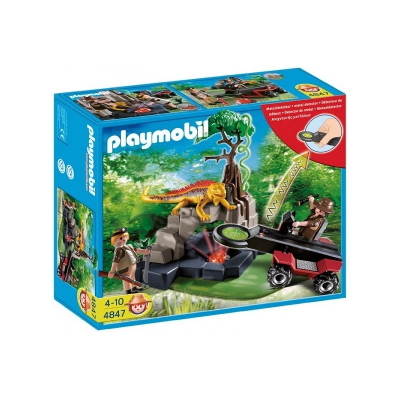4847 - Busca Tesoros con Detector Metales - Playmobil