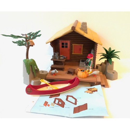 3826-cottage del Pescador-seconda mano-Playmobil