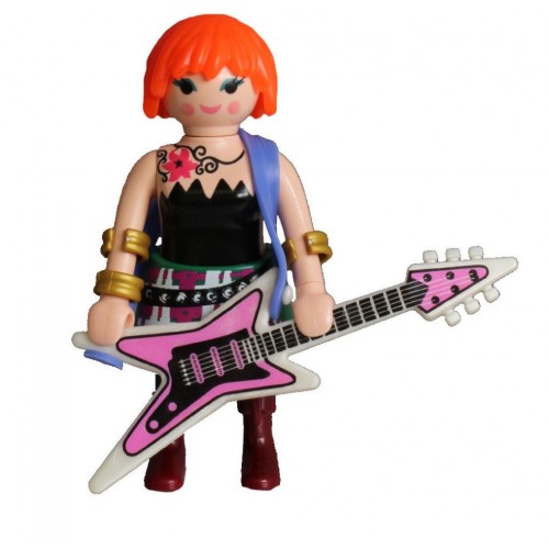5597 - Estrella del Rock - Figures Serie 8 - Rock Start - Playmobil