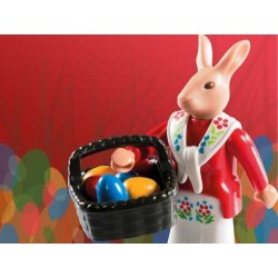 6841. lapin de Pâques - Figures série 10 - Playmobil