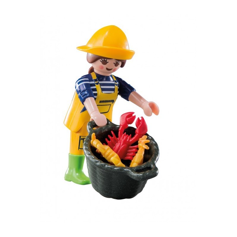 6841 - Pescadora - Figures Series 10 - Playmobil