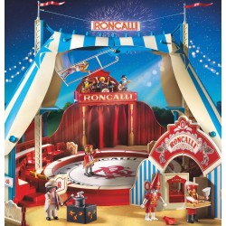 9040 cirque Roncalli - scène tente contrer billets - Playmobil - édition exclusive