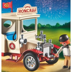 9042 van mit Clown - Zirkus Roncalli - Playmobil