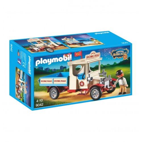 9042 van con il pagliaccio - circo Roncalli - Playmobil