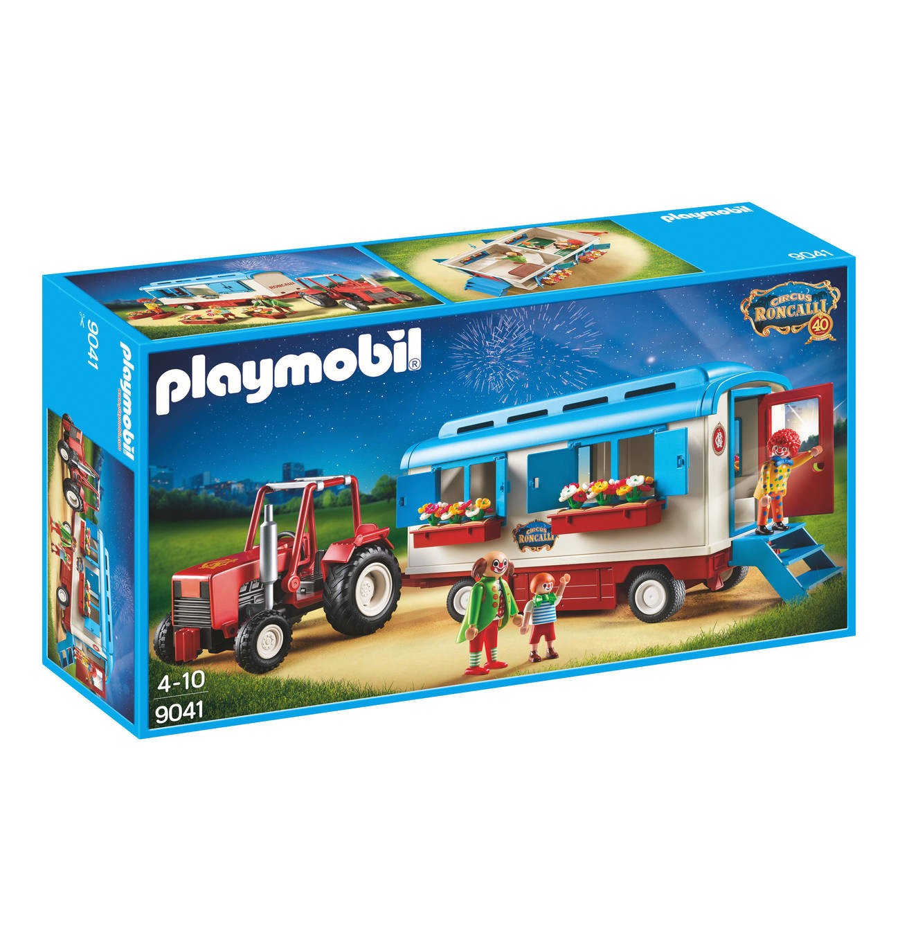 9041 tracteur avec caravane - circus Roncalli - Playmobil - Playmobileros -  Tienda de Playmobil Nuevo y Ocasión