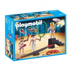 9045 - Acróbatas - Circo Roncalli - Playmobil