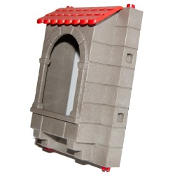 Ventana con Tejado Rojo - 7108020 - Castillo Medieval - Sistema X - Playmobil