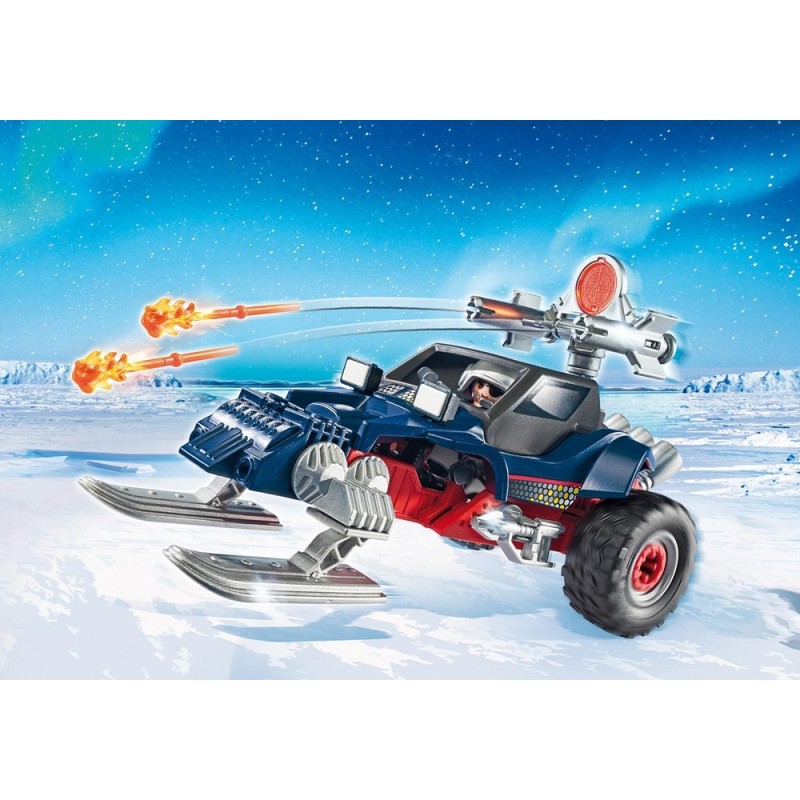 9058 - Pilot ice Pirates with Lanzallama - Playmobil