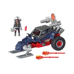 9058-pilota pirati del ghiaccio con Lanzallama-Playmobil