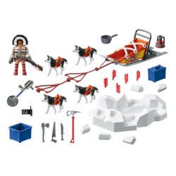 9057 attelages chiens polaires - Playmobil