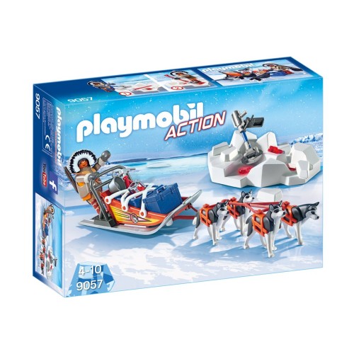 9057 dogsled Polar - Playmobil