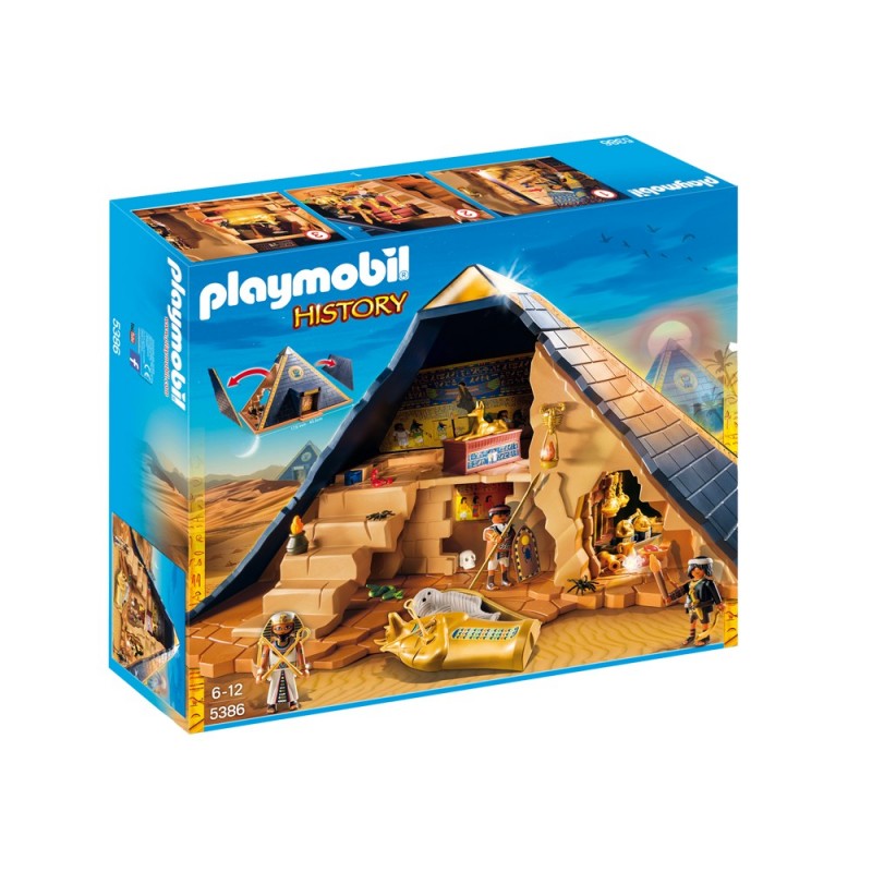 5386 Egyptian pyramid of the Pharaoh - Playmobil