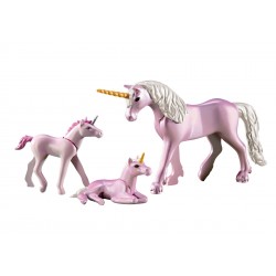 6523-Unicorn with 2 young-Playmobil