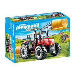 6867. large Tractor with accessories - Playmobil