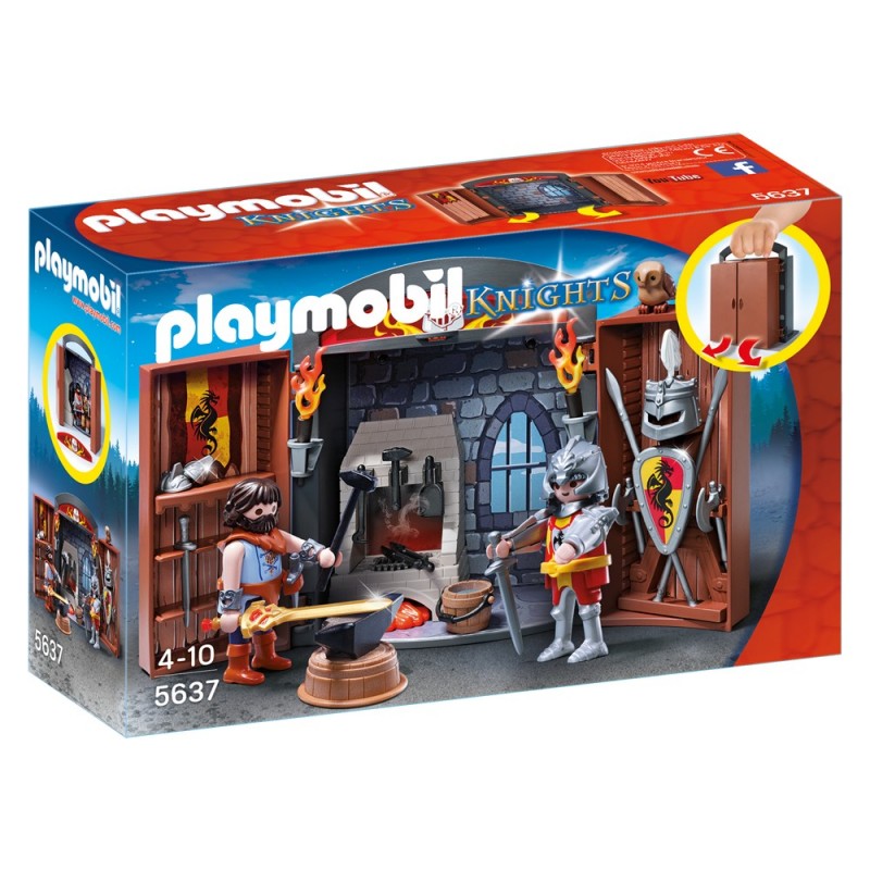 maletin caballeros playmobil