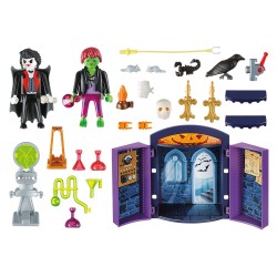 5638 Castello briefcase mostro e Dracula - Playmobil