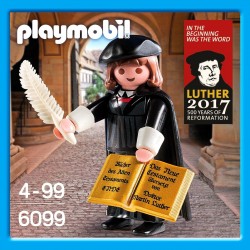 6099 - Marthin Luter - riforma Edition 500 anni - Playmobil