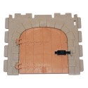 Wall with door - 3666 - Medieval Castle - Steck Playmobil