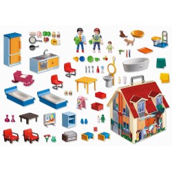 5167 - Casa de Muñecas en formato Maletín - Playmobil
