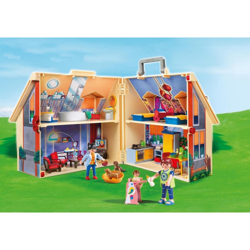 5167 formato valigetta - casa di bambola di Playmobil