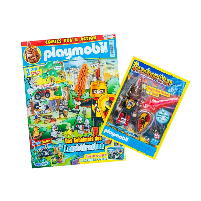 80584 - Revista Playmobil Niño (Versión Alemania) con Figura Regalo
