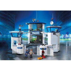 6872 with jail - Playmobil police command center