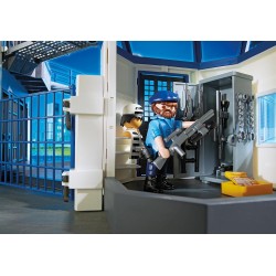 6872 mit Gefängnis - Playmobil Polizei Kommandozentrale