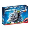 6874 avec projecteur Led (lampe de poche) - hélicoptère de police Playmobil