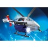 6874 avec projecteur Led (lampe de poche) - hélicoptère de police Playmobil