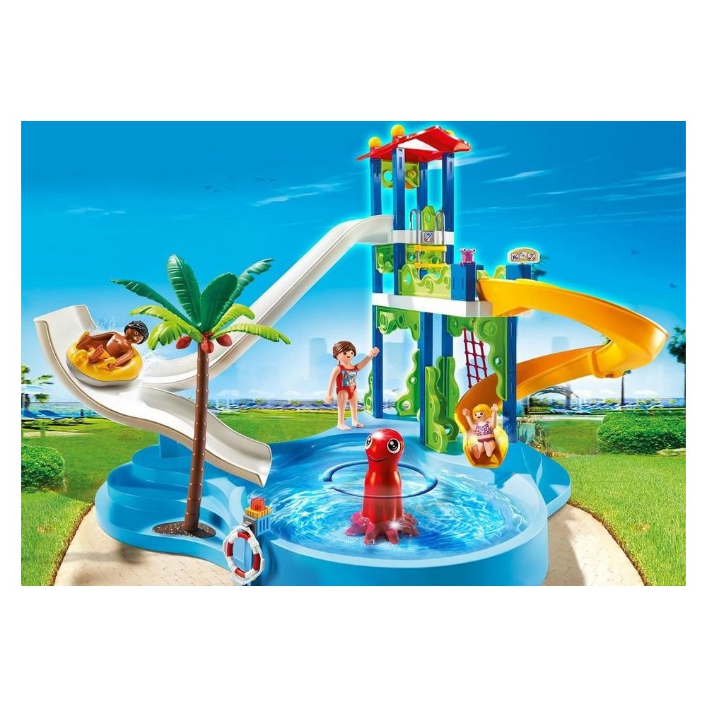 relæ debat Mammoth 6669-Park water with slides-Playmobil - Playmobileros - Tienda de Playmobil  Nuevo y Ocasión
