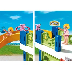 6669 parc aquatique avec toboggans - Playmobil