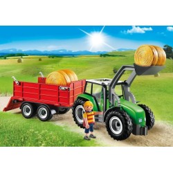 6130 - Gran Tractor con Remolque - Playmobil