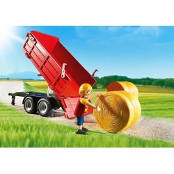 6130 - Gran Tractor con Remolque - Playmobil