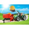 6130. grand tracteur avec remorque - Playmobil
