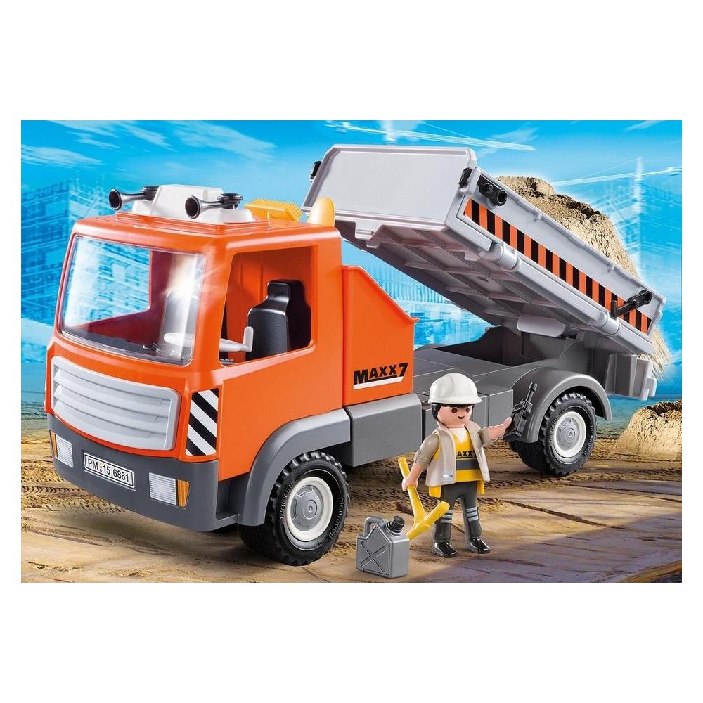 Playmobil - City Action - 6144 - Super Set Chantier de Construction