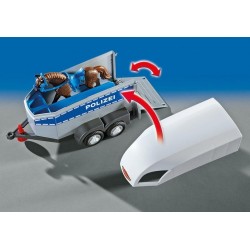 6875 Pferdeanhänger - Playmobil Polizei