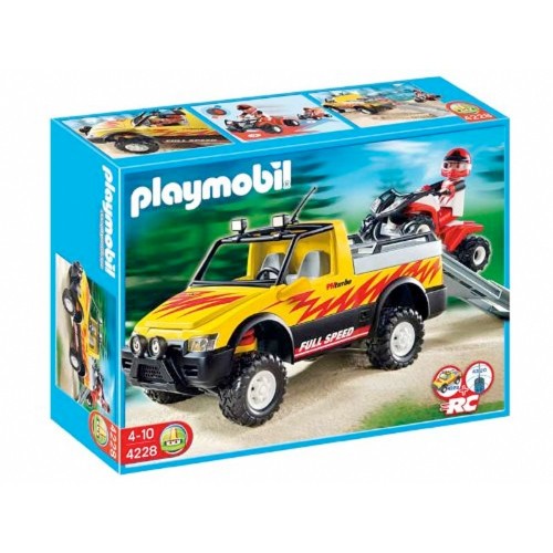 4228 car pick-up with Quad - Playmobil - discontinued