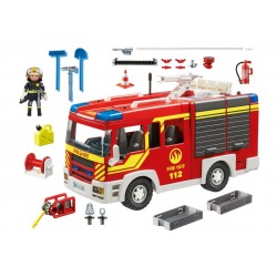 5363 firetruck with lights and sound